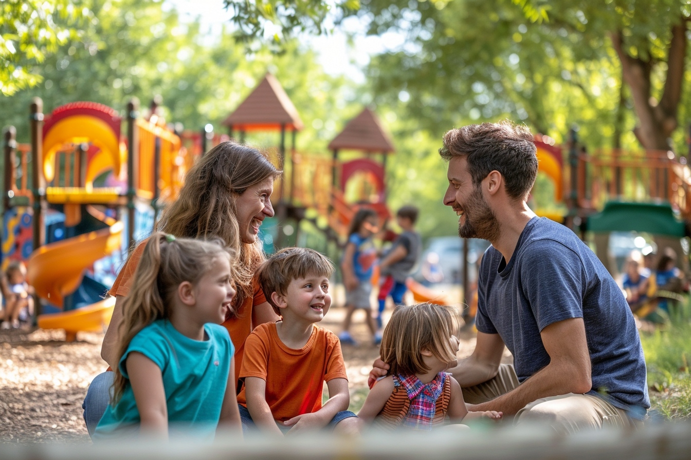 Famille profitant des loisirs et activités à Epinay sur Seine pour un épanouissement complet